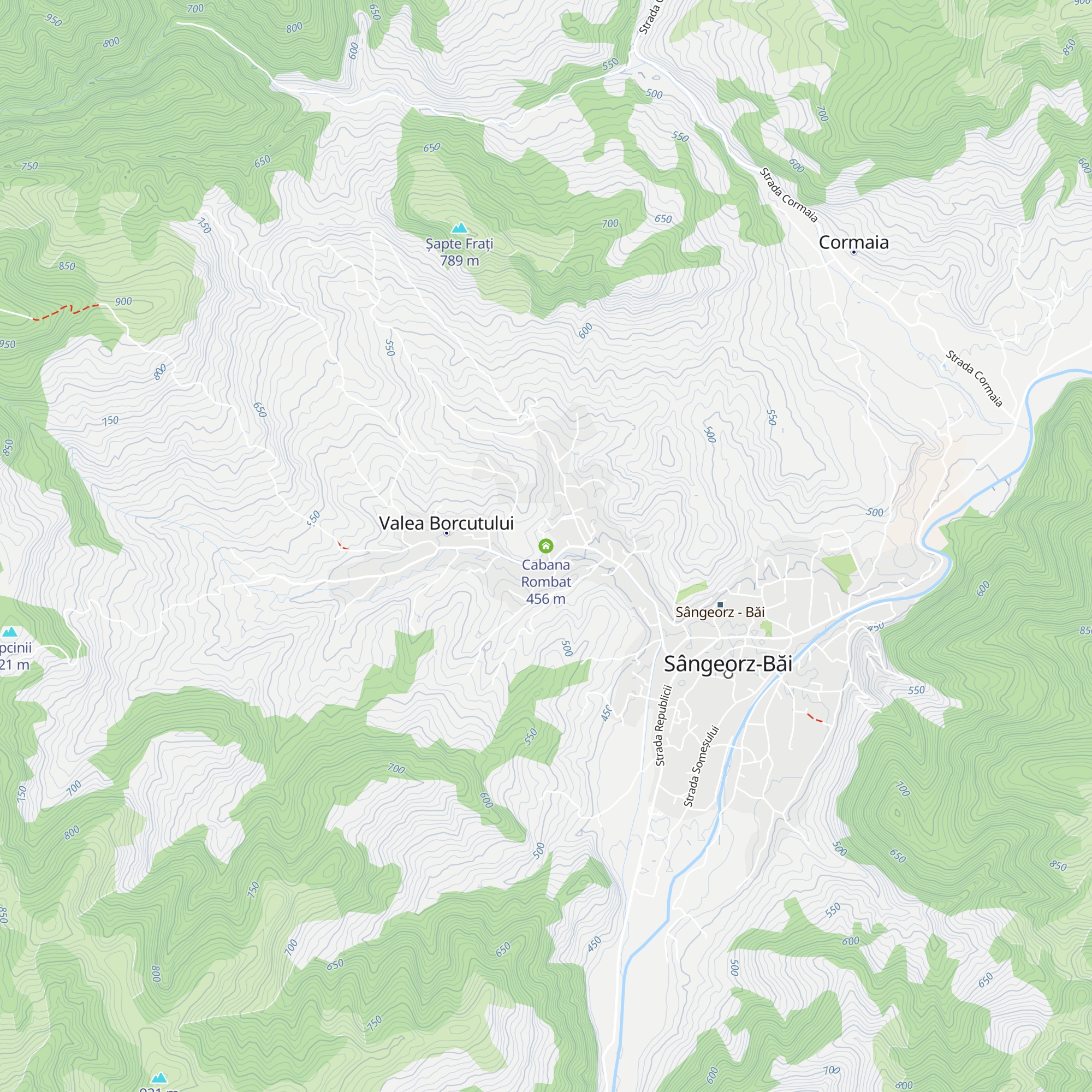 Cabana Rombat map
