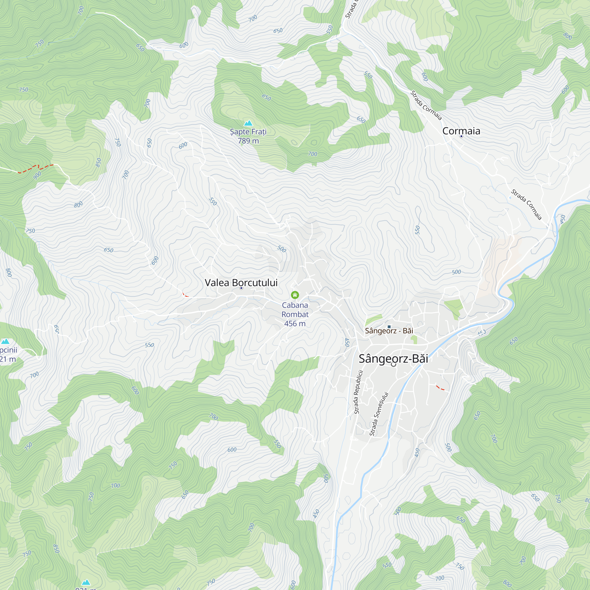 Cabana Rombat map