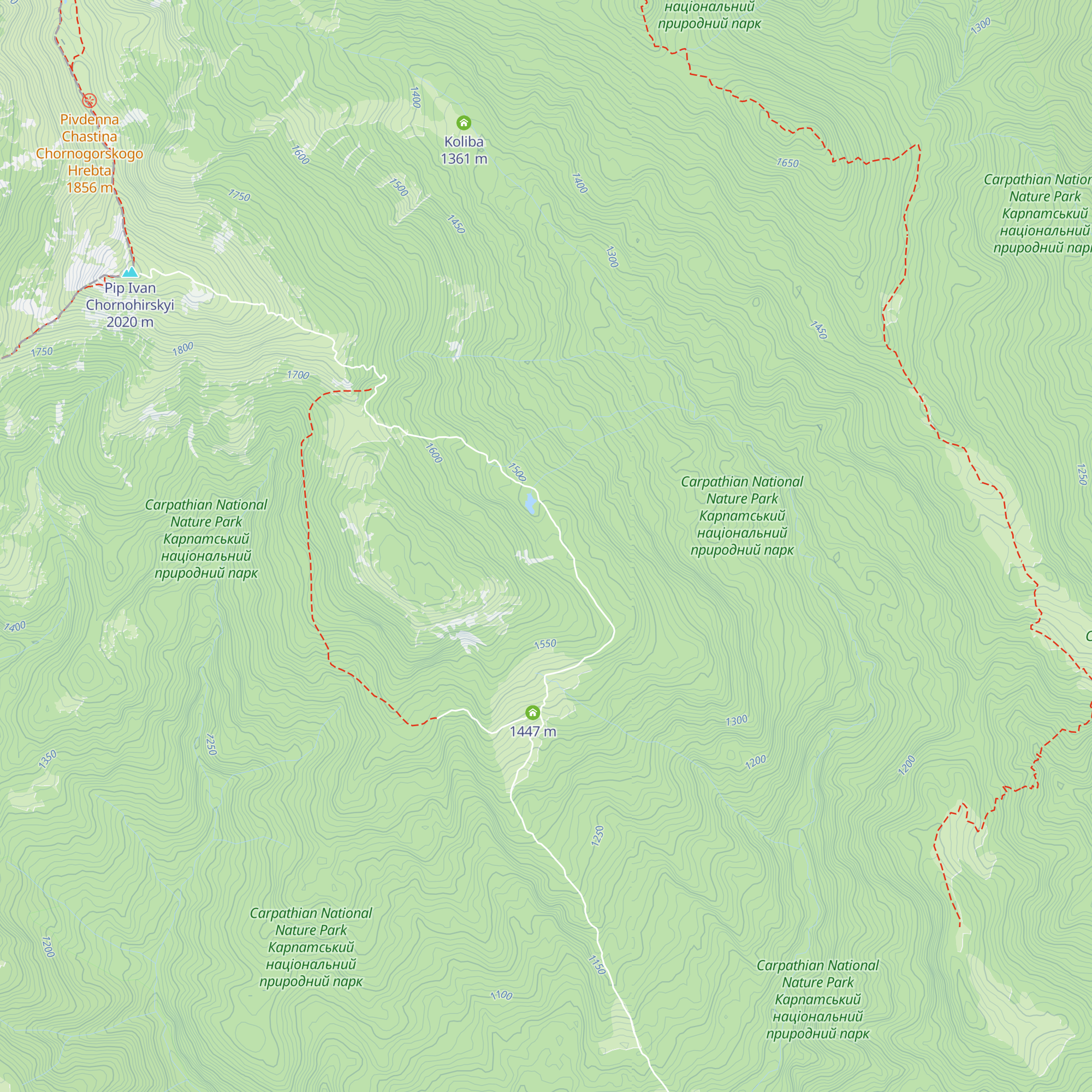 Maricheyka map