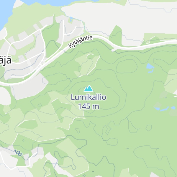 Map of Lumikallio