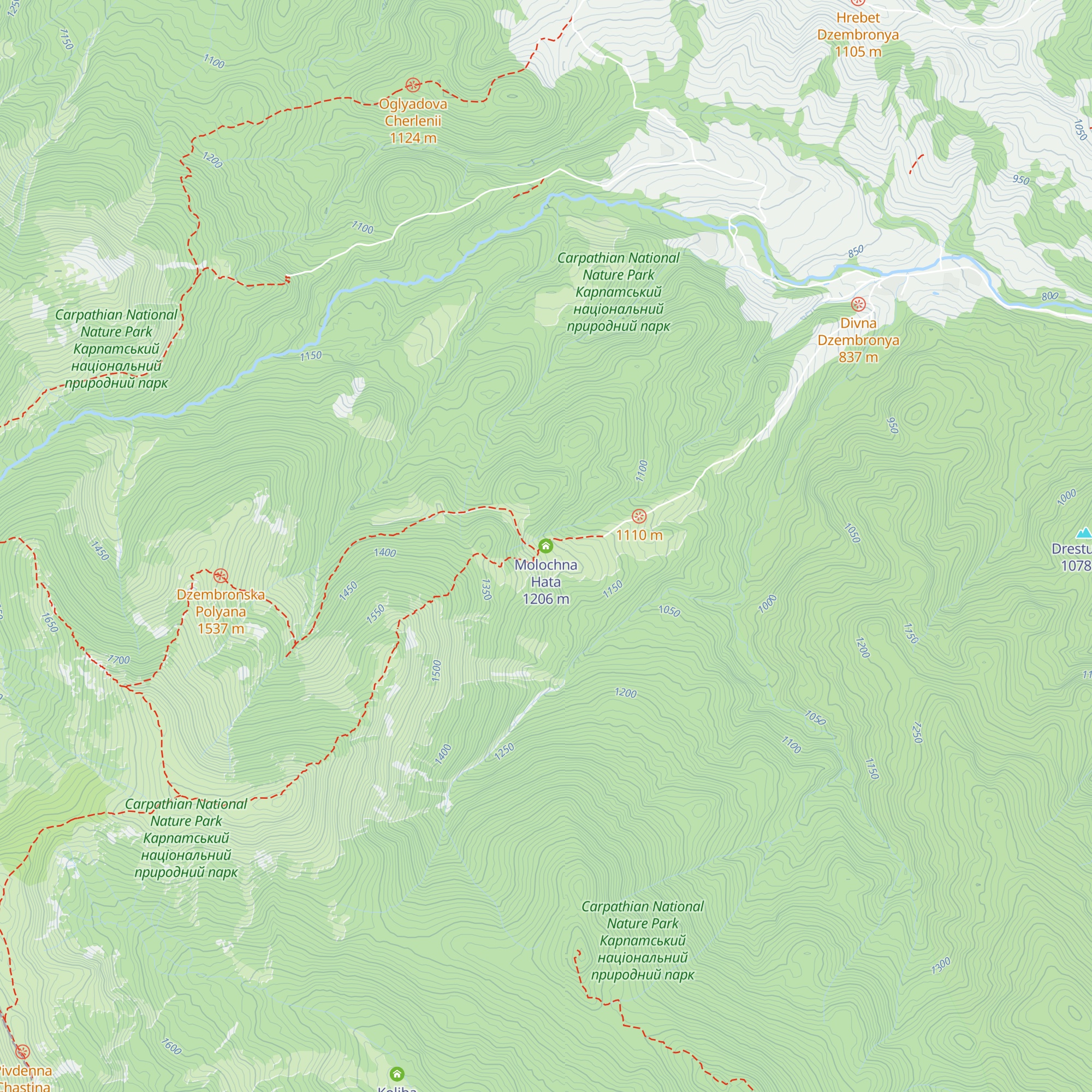 Molochna Hata map