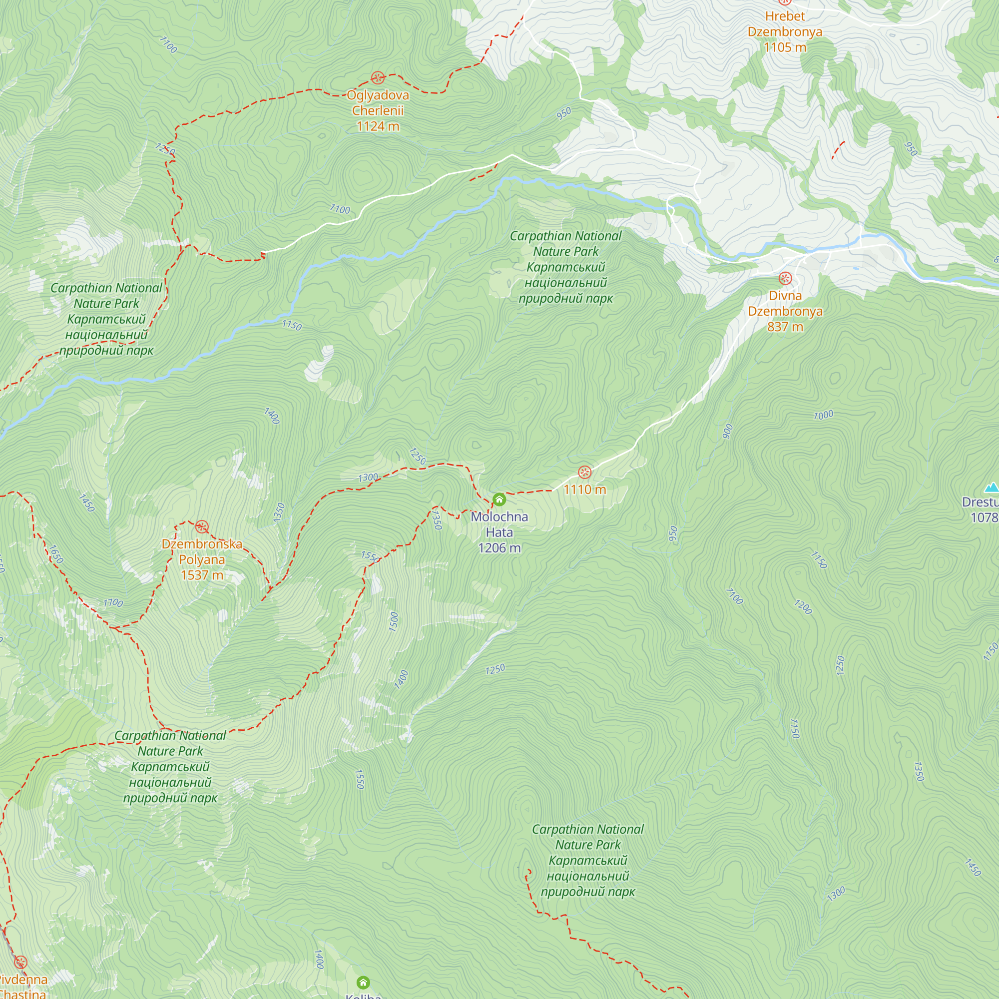 Molochna Hata map