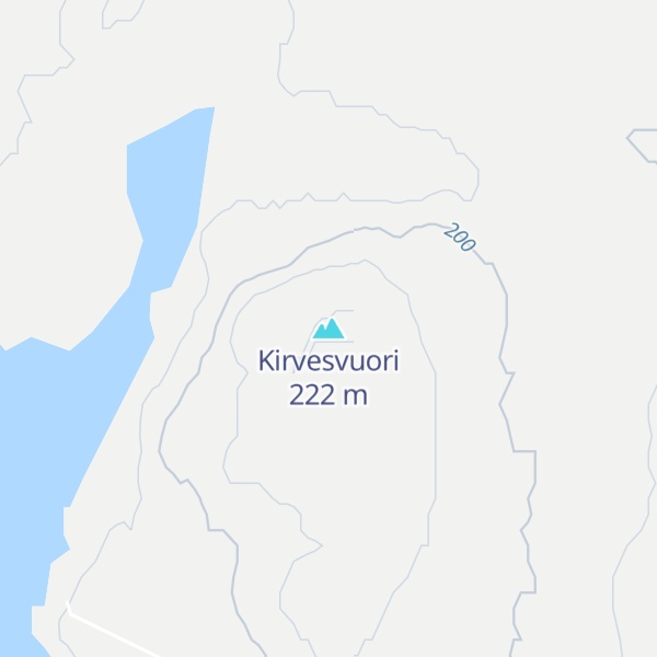 Map of Kirvesvuori
