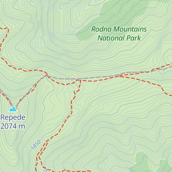 Map of Refugiul La Cărți