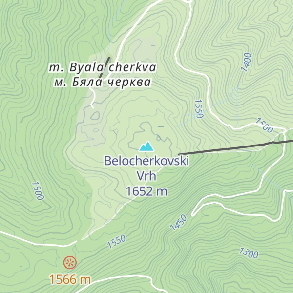 Map of Belocherkovski Vrh