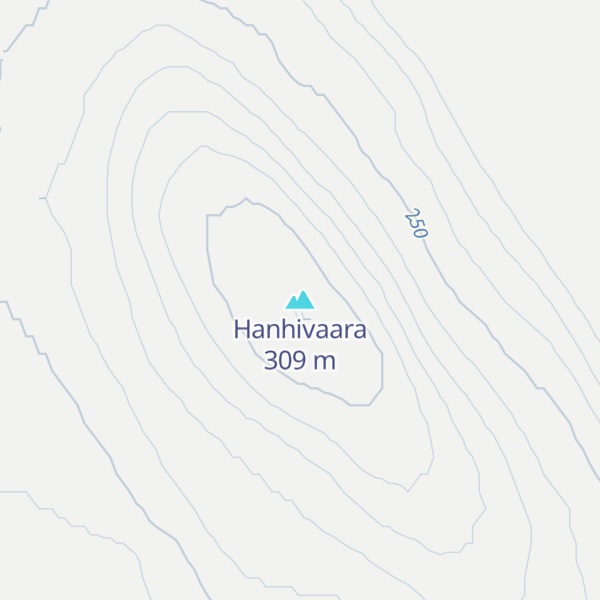 Map of Hanhivaara