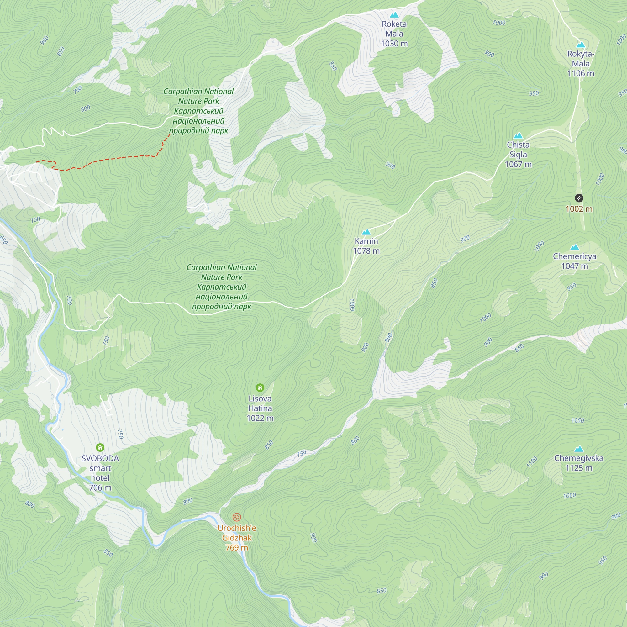 Privatnii Litnii Budinok map