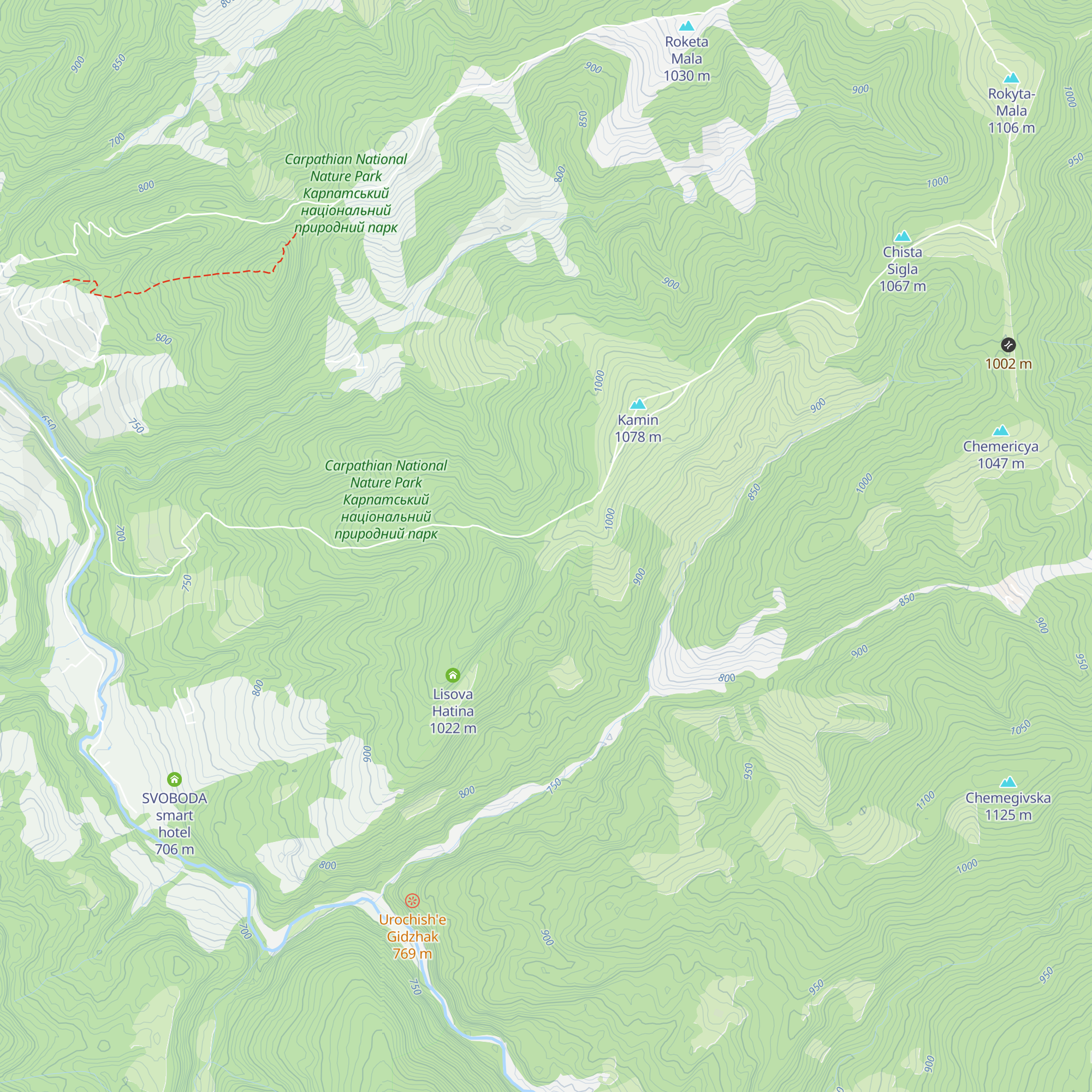 Privatnii Litnii Budinok map