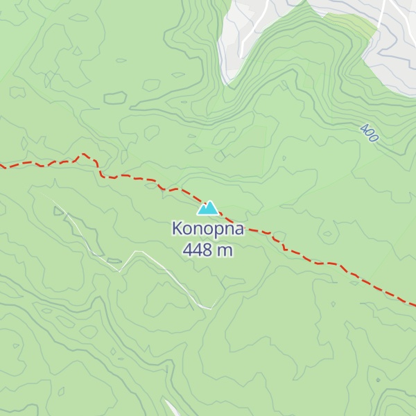 Map of Konopna