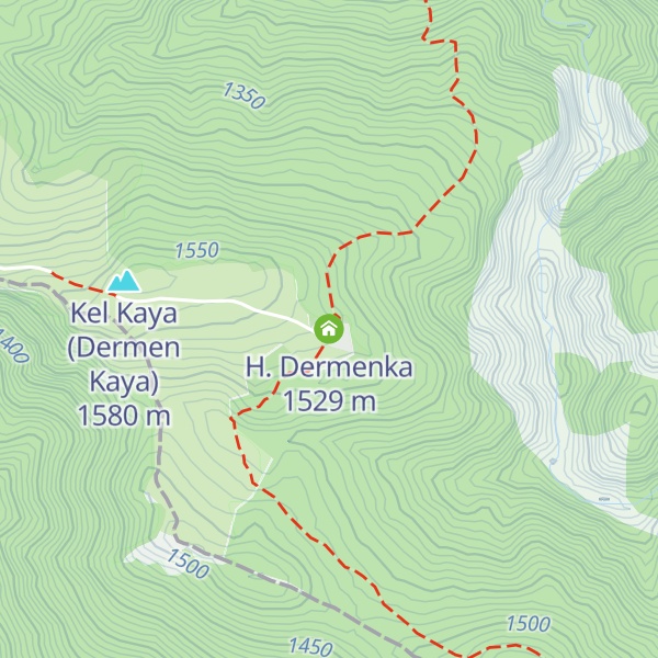 Map of H. Dermenka