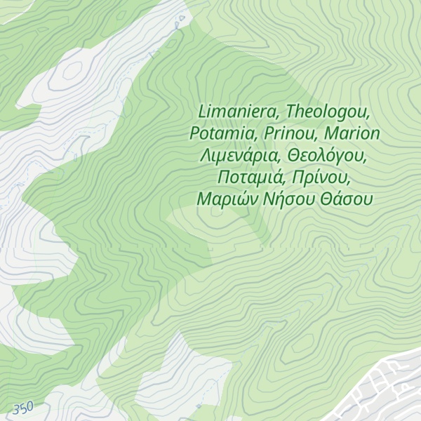 Map of Vouno