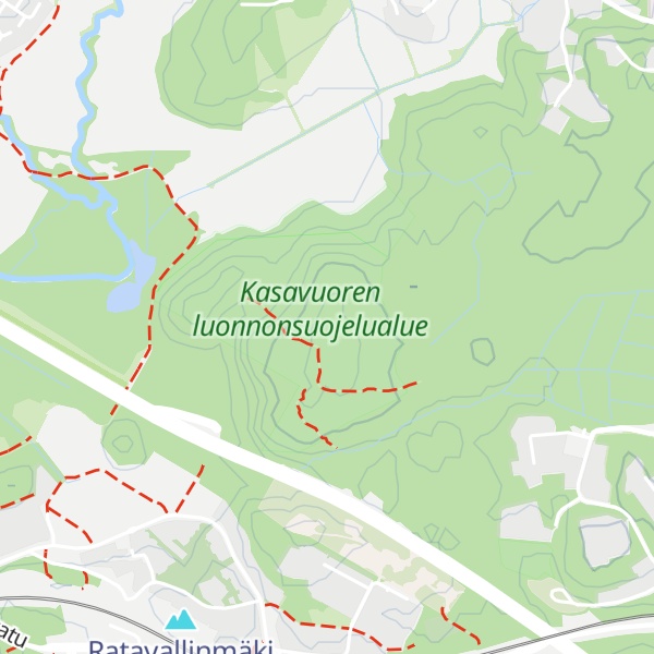 Map of Kasavuori