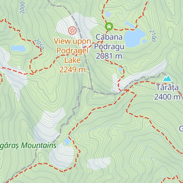 Map of Podragu