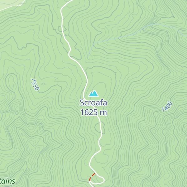 Map of Scroafa