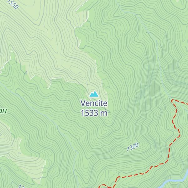 Map of Vencite