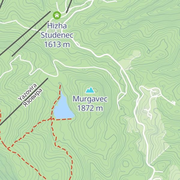 Map of Murgavec