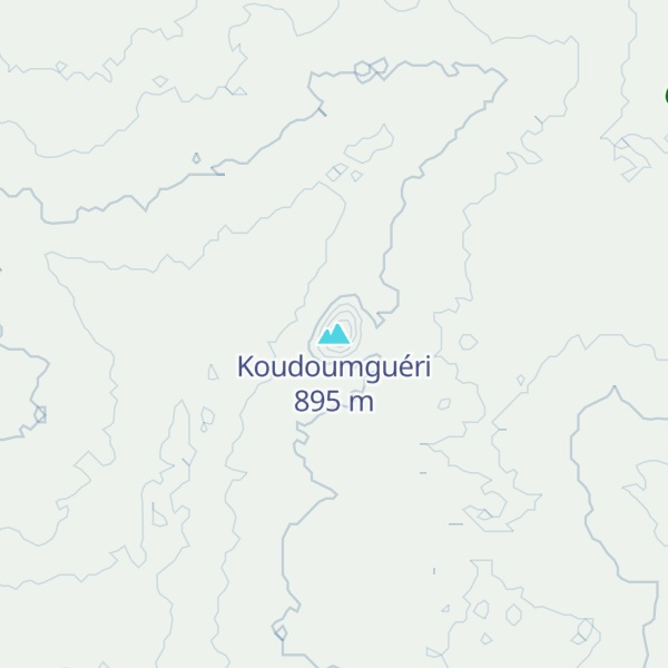 Map of Koudoumguéri