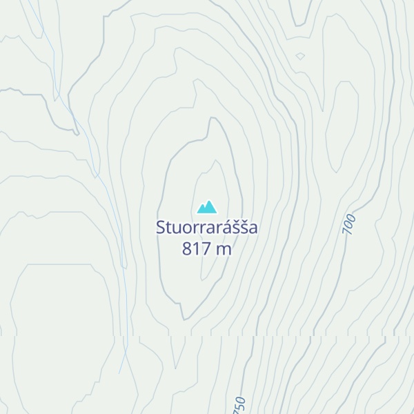 Map of Stuorrarášša