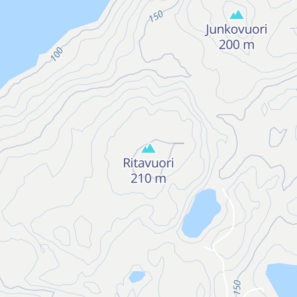 Map of Ritavuori