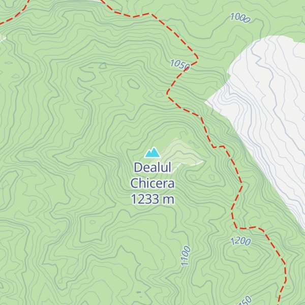 Map of Dealul Chicera