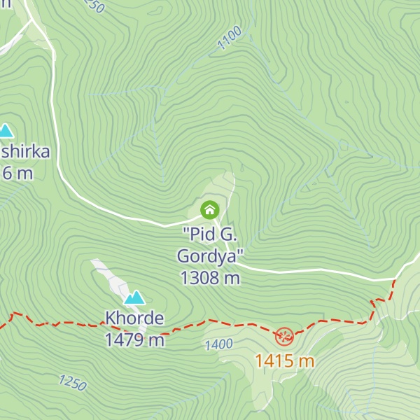 Map of "Pid G. Gordya"