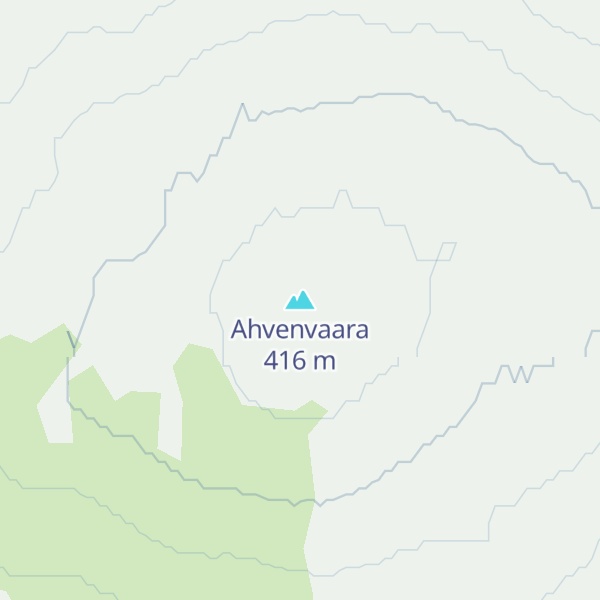 Map of Ahvenvaara