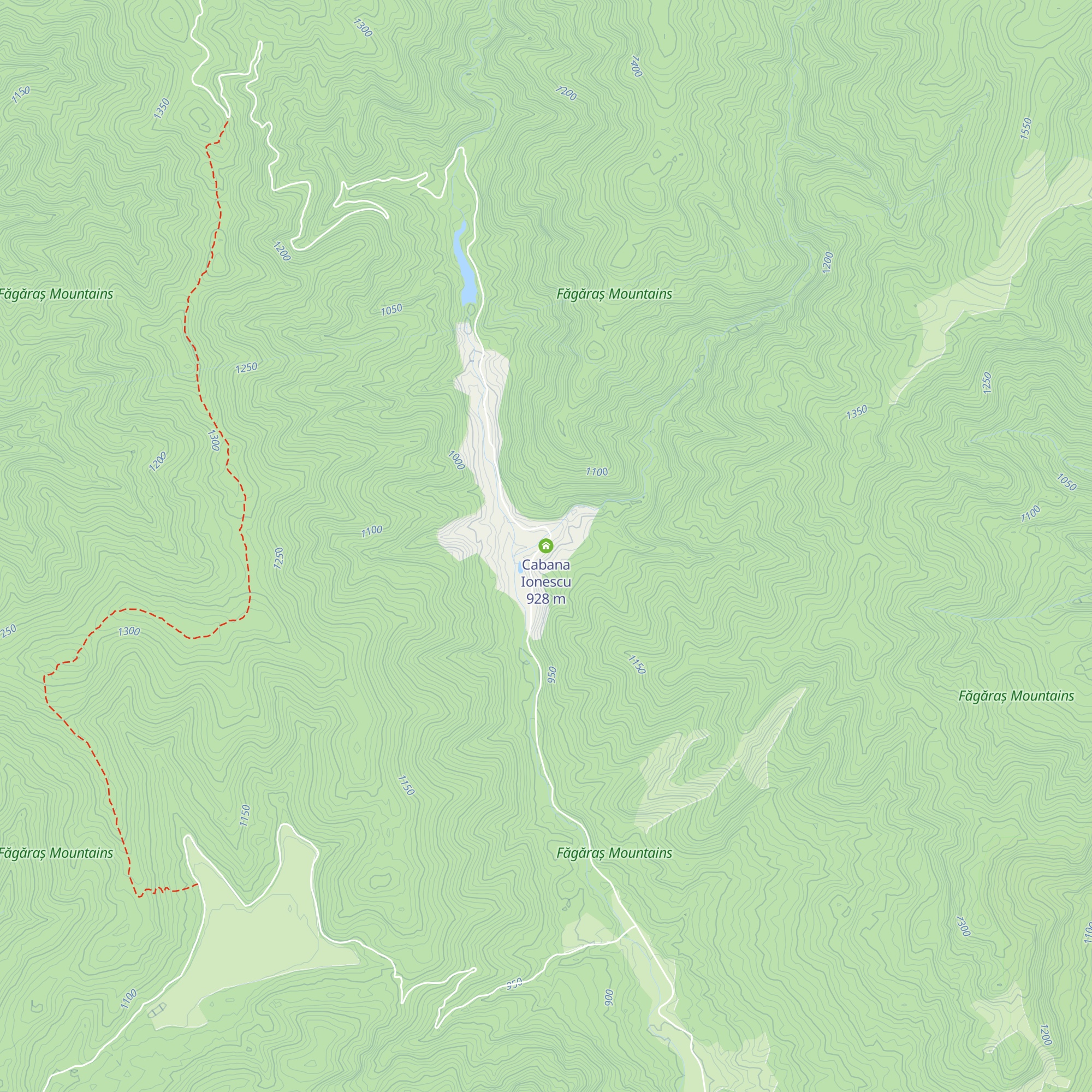 Cabana Ionescu map