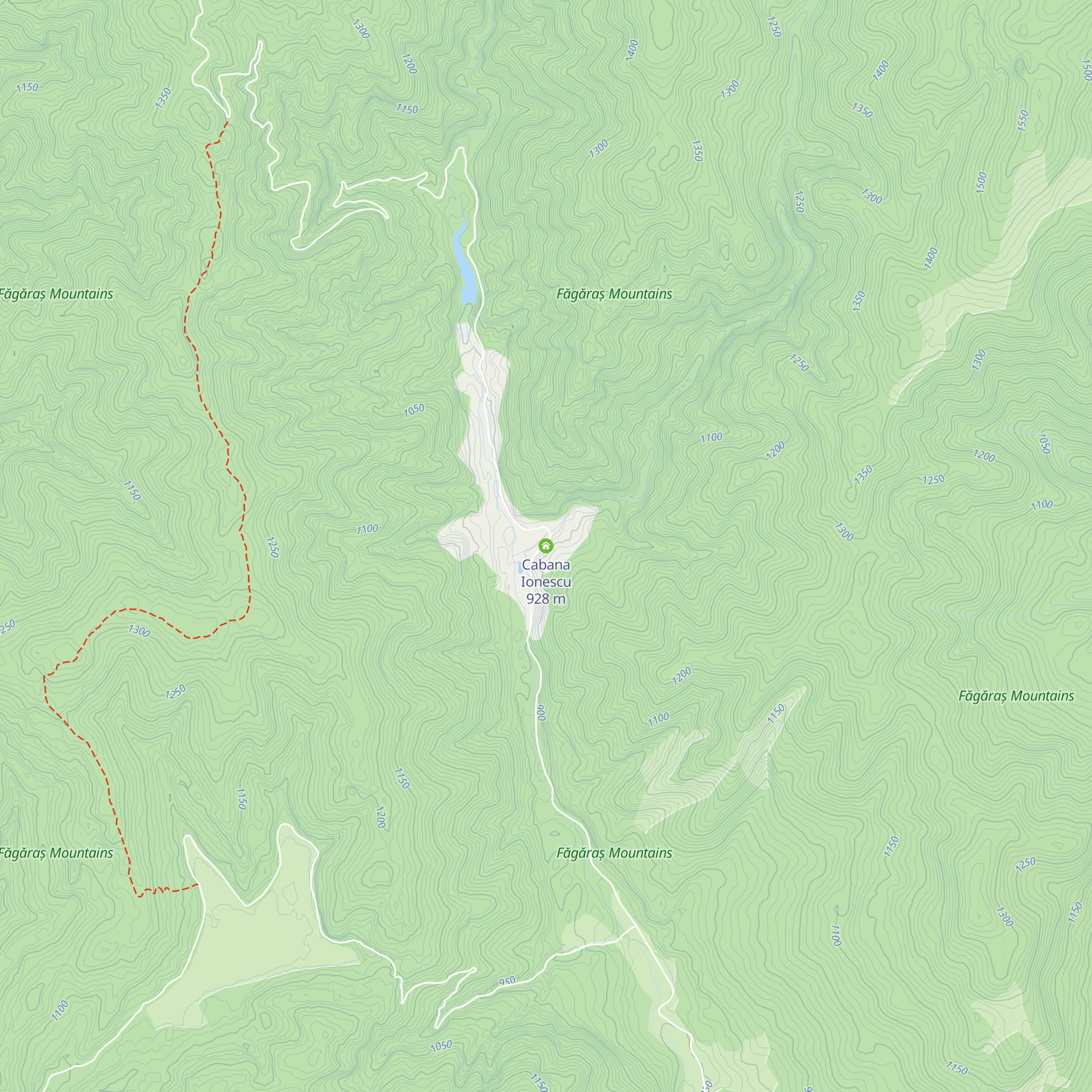Cabana Ionescu map