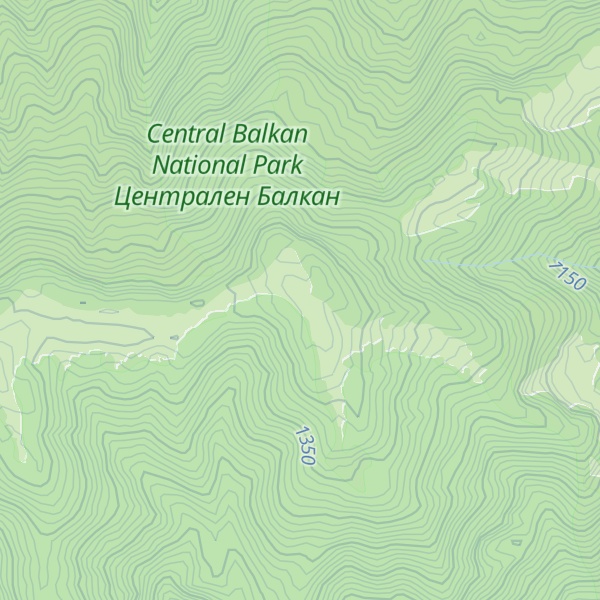 Map of Bukova Mogila