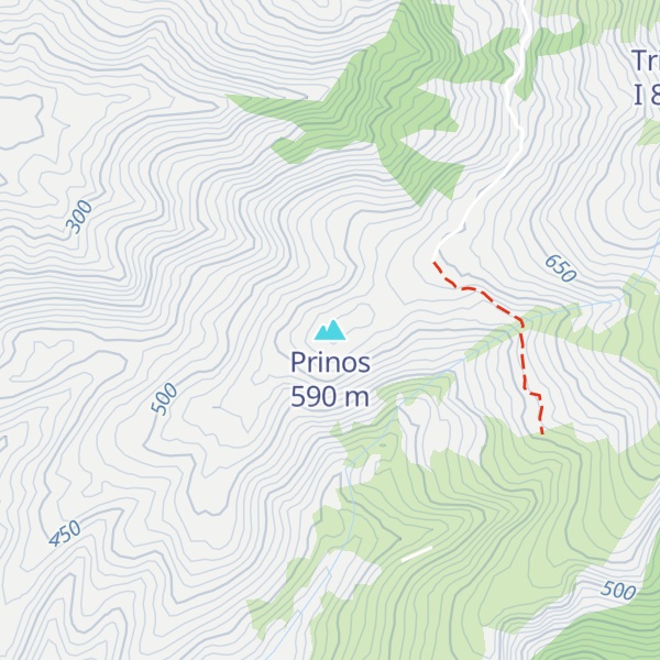 Map of Prinos