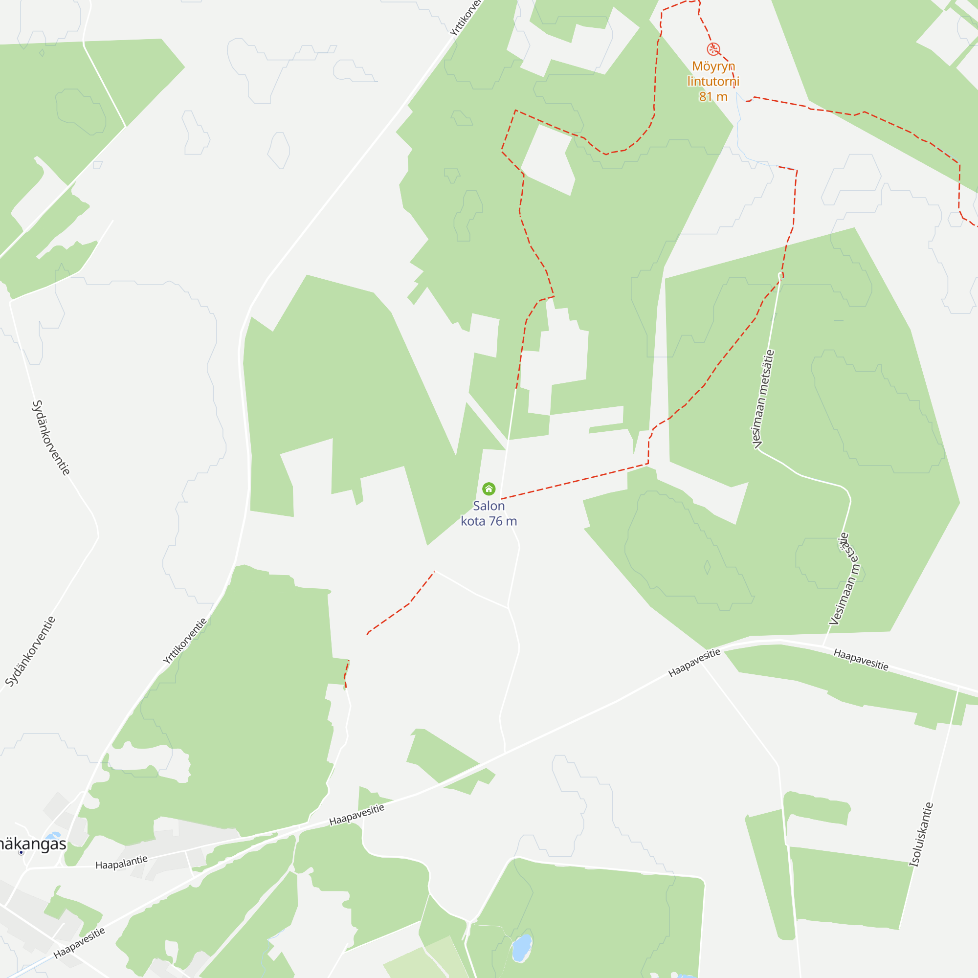 Salon kota map