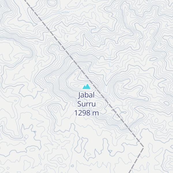 Map of Jabal Surru