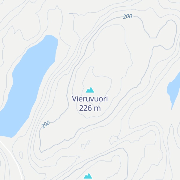 Map of Vieruvuori