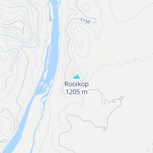 Map of Rooikop