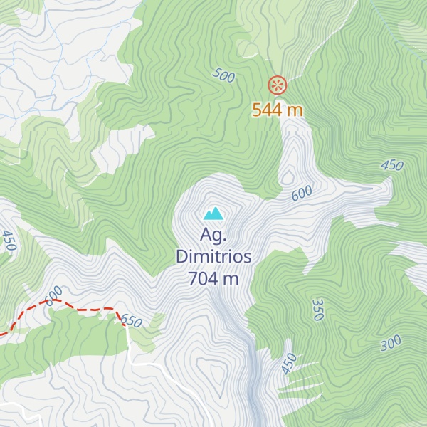 Map of Ag. Dimitrios