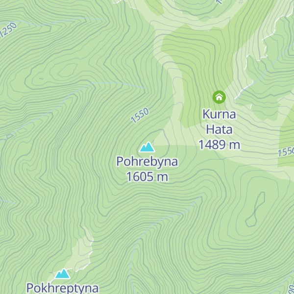 Map of Pohrebyna