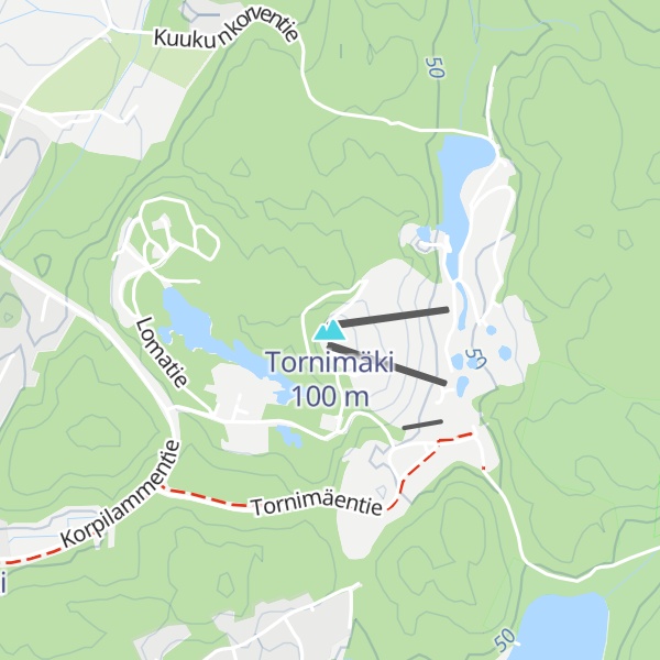 Map of Tornimäki