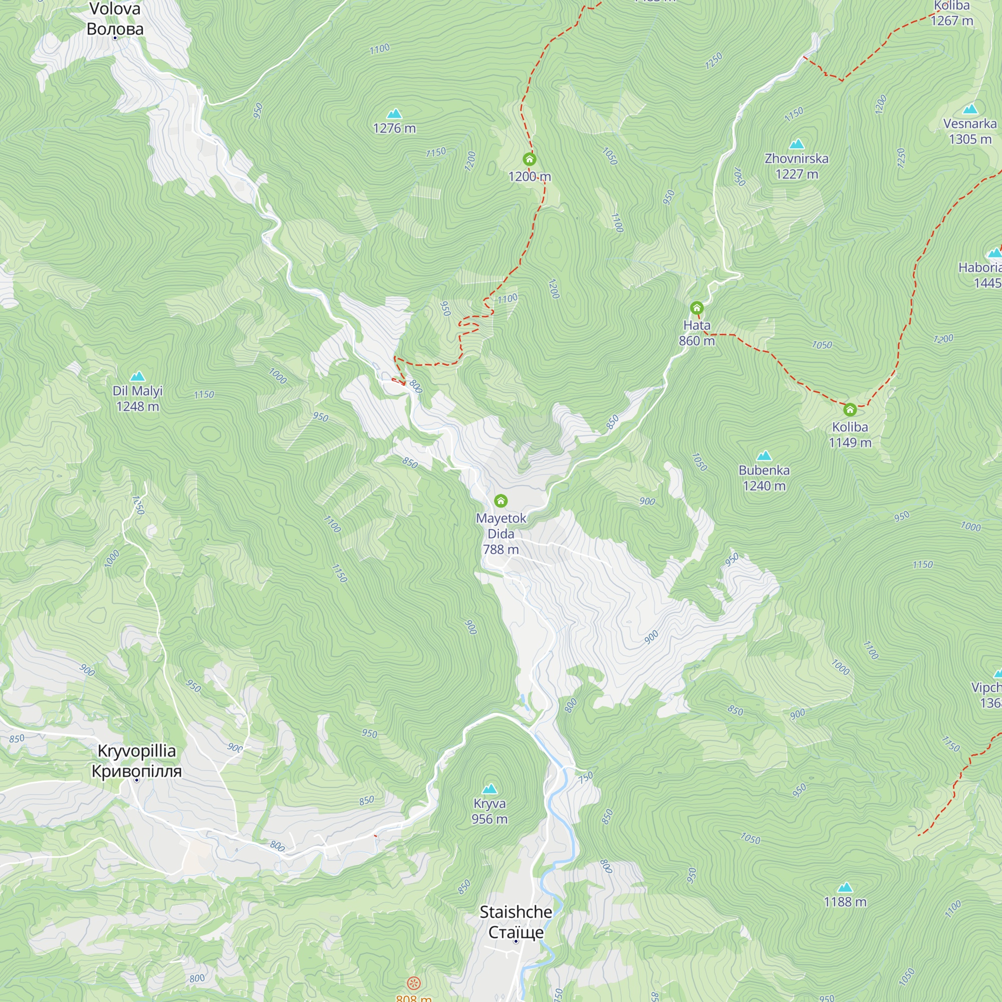 Mayetok Dida map