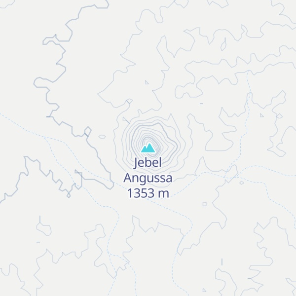 Map of Jebel Angussa