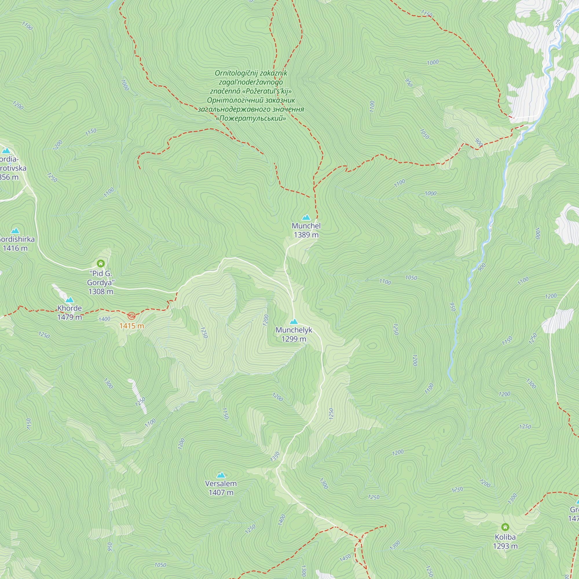 Hatina Lisnikiv map
