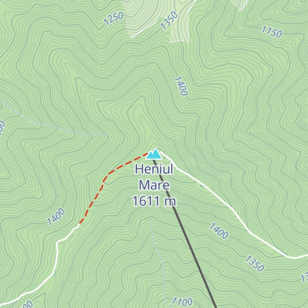Map of Heniul Mare