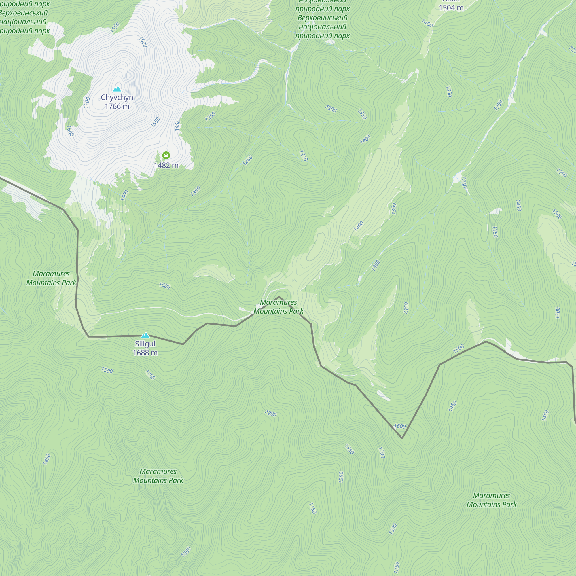 Koliba map