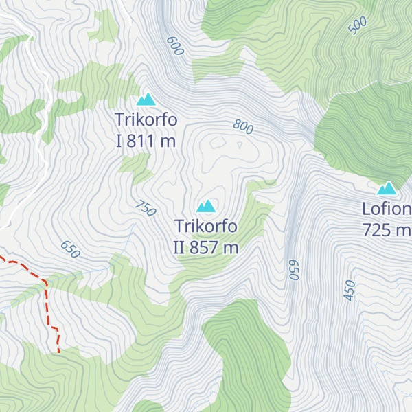 Map of Trikorfo II