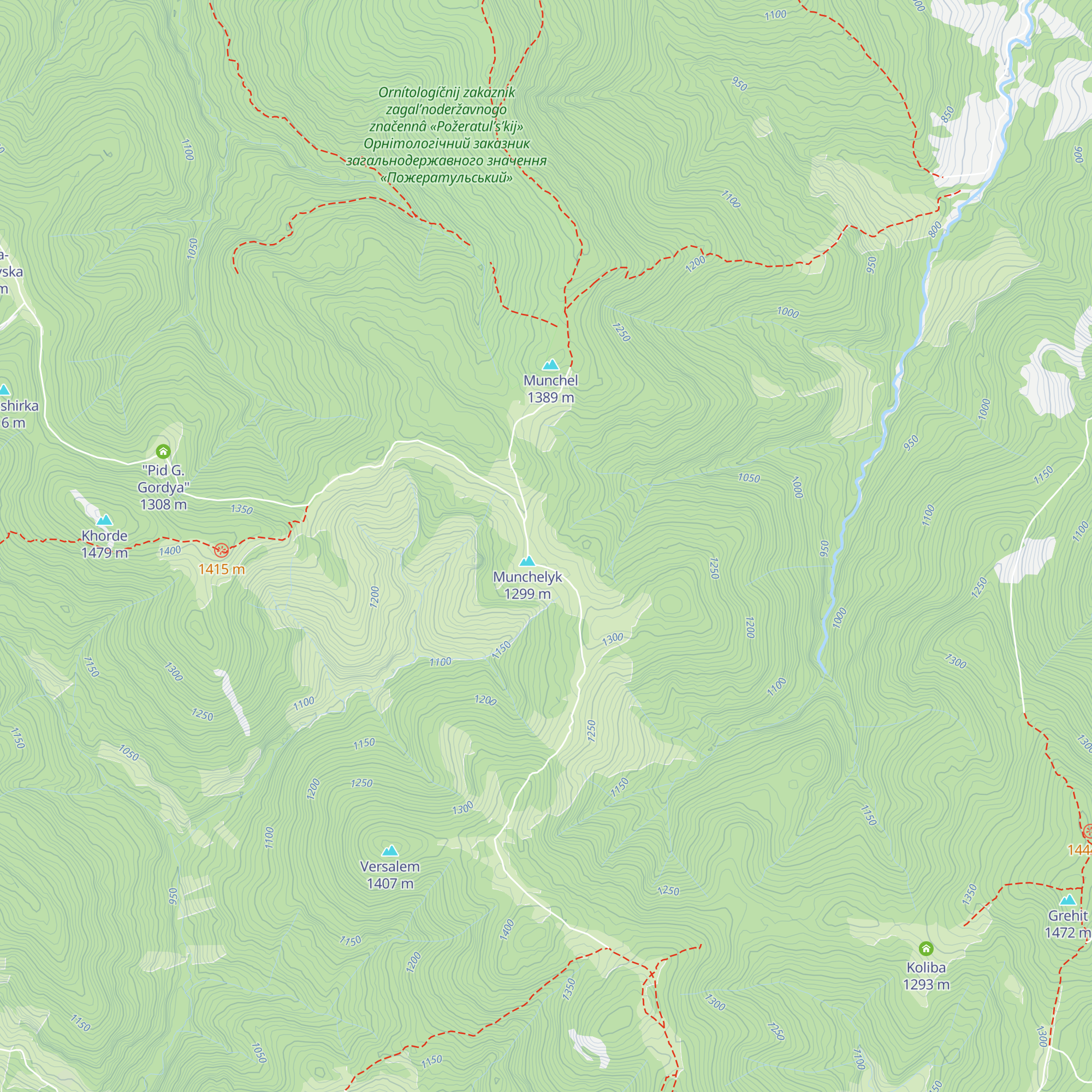 Kurna Koliba map