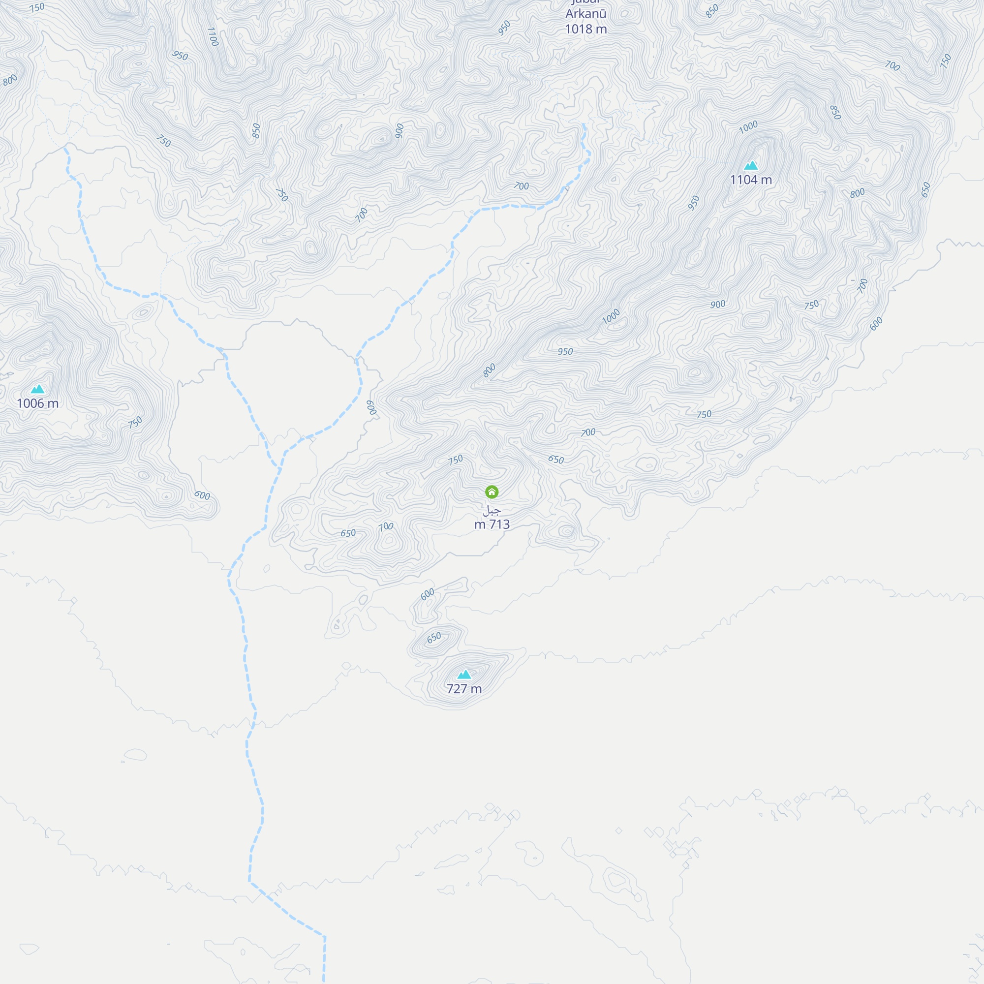 جبل map