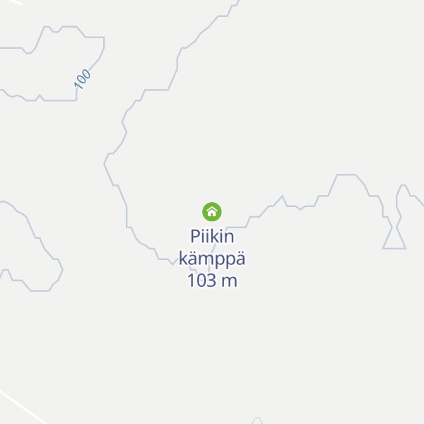 Map of Piikin kämppä