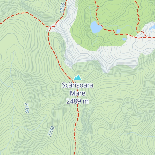 Map of Scărișoara Mare