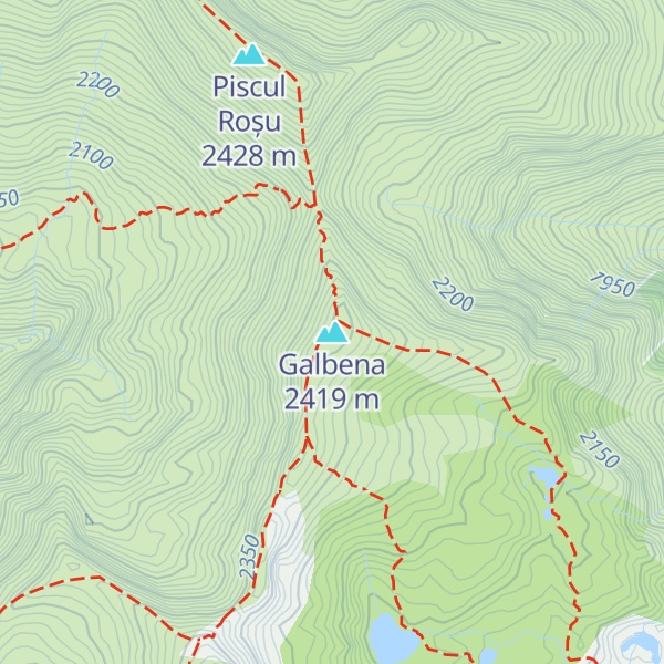 Map of Galbena