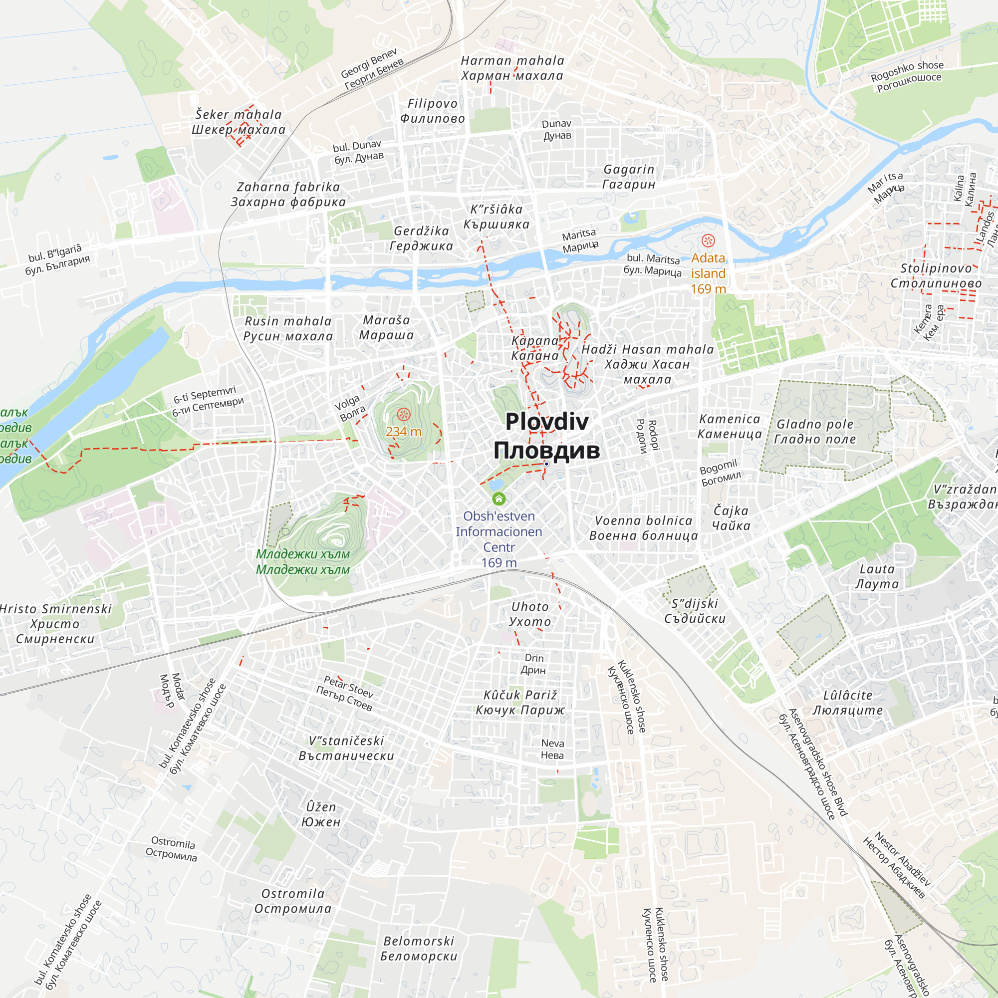 Obsh'estven Informacionen Centr map