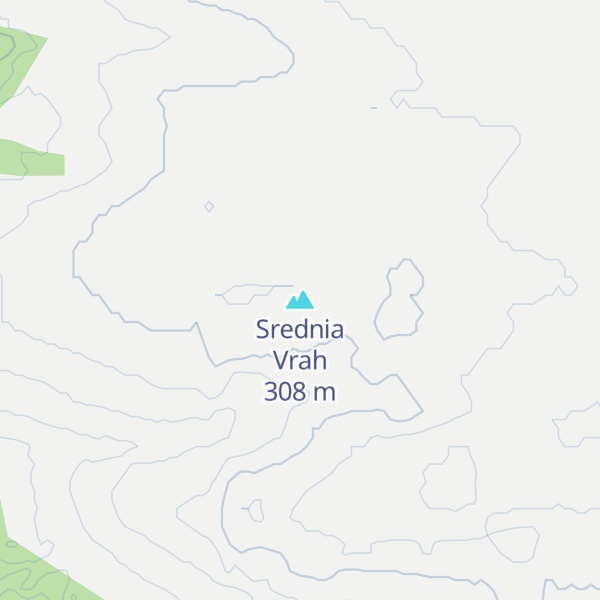 Map of Srednia Vrah